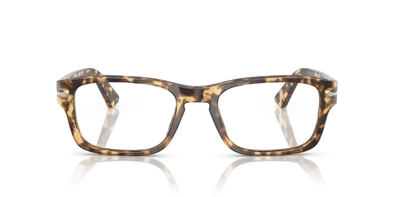 Persol Uomo PO3364V 1056 Montature da vista Acetato Tartaruga Trasparente Squadrata Normale miniatura 2