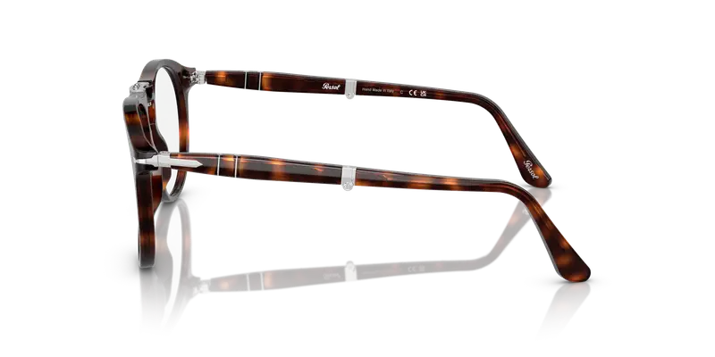 Persol Uomo PO9714VM 24 Montature da vista Acetato Tartaruga Trasparente Pilot Normale miniatura 3