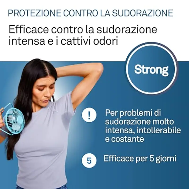 PERSPIREX Strong Antitraspirante Roll On, Trasparente, 20 Millilitri miniatura 2