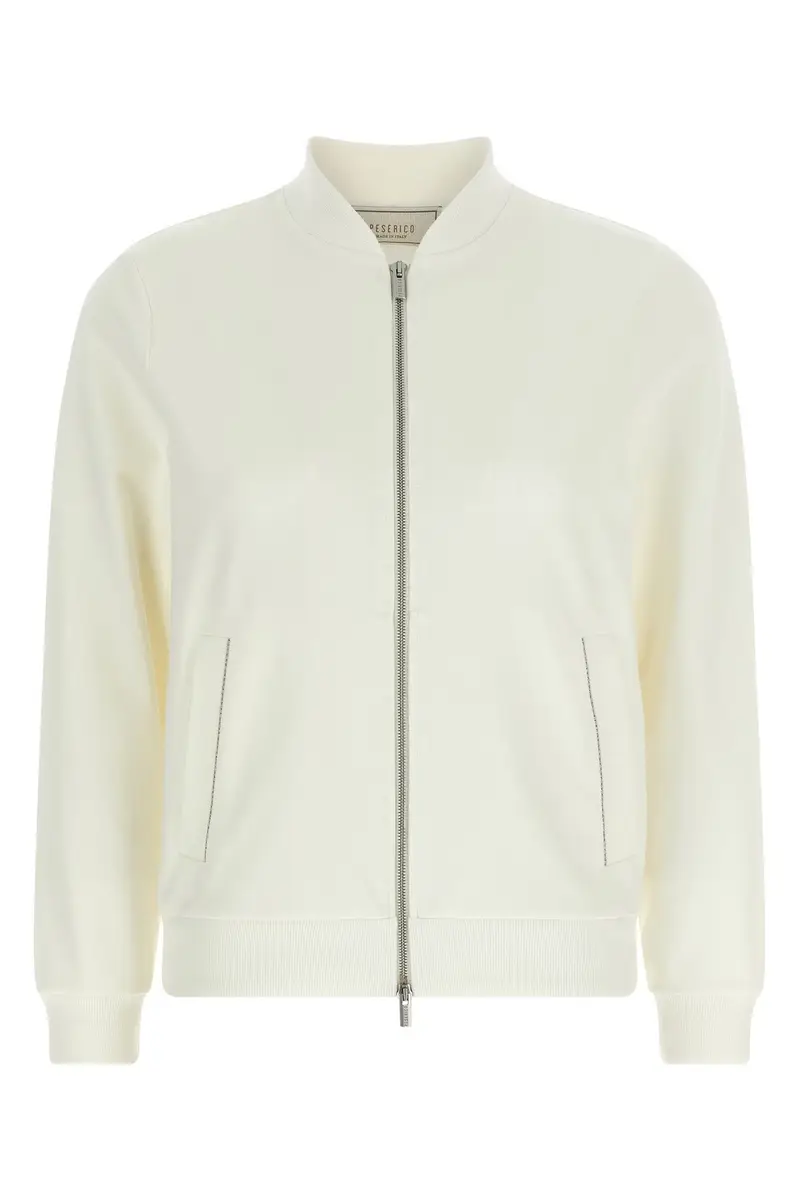 Felpa Punto Luce Bianco