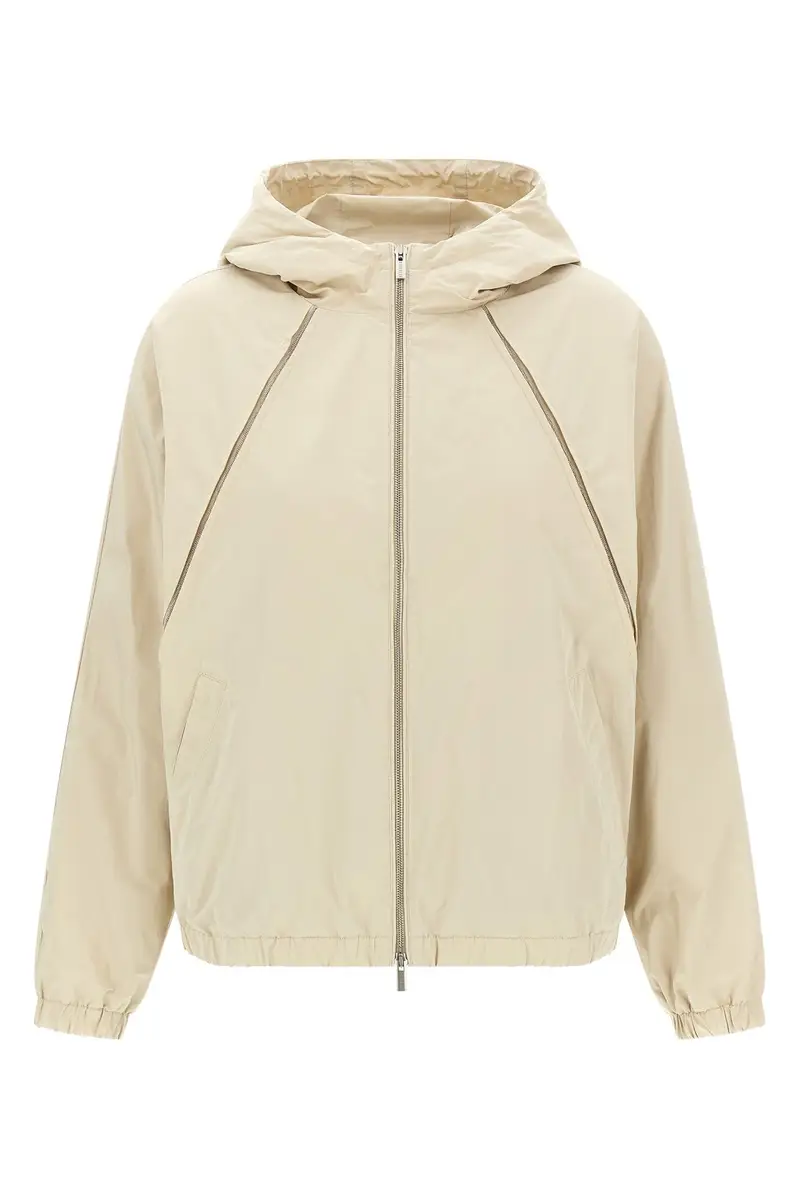 Giacca A Vento Punto Luce Beige