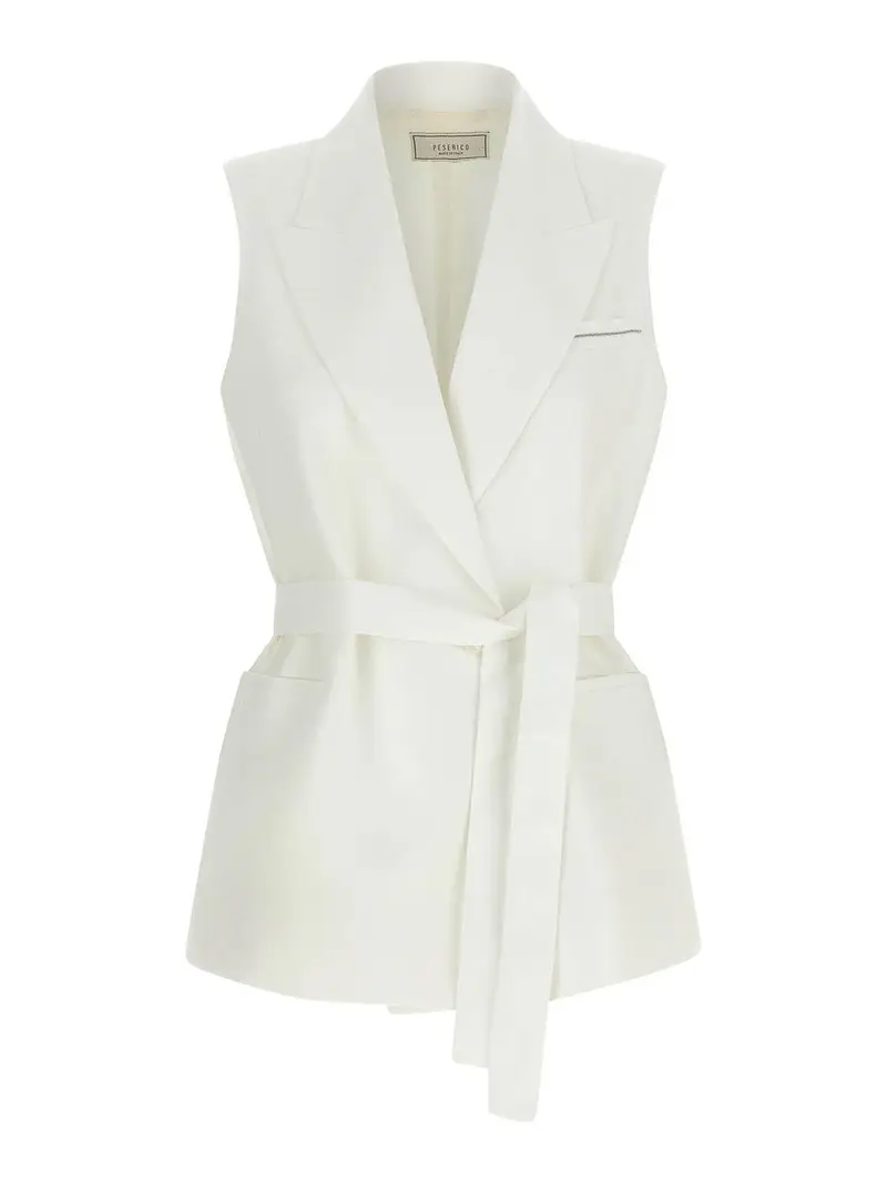 PESERICO Gilet Bianco 4353917