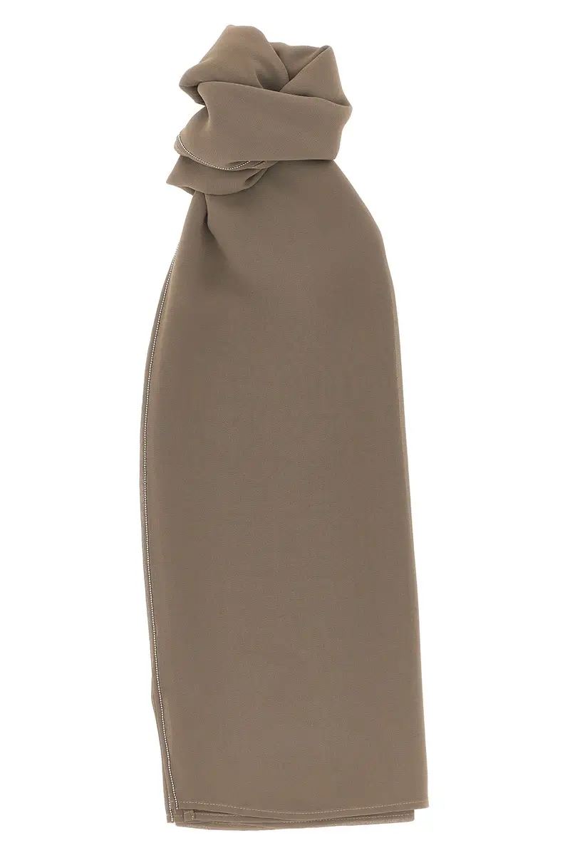 Sciarpa Punto Luce Marrone