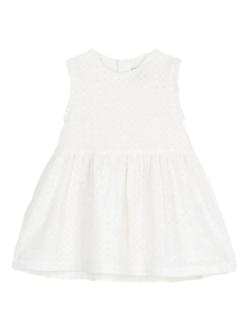 Abito crema in pizzo sangallo miniatura 2