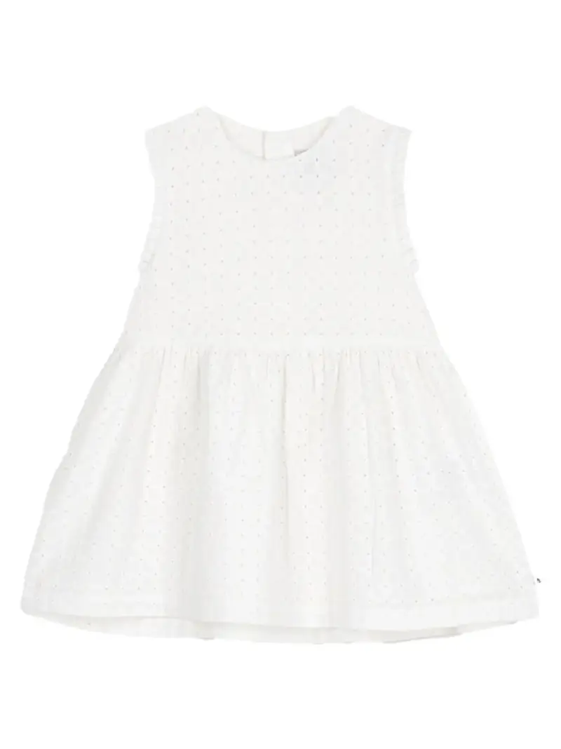 Abito crema in pizzo sangallo