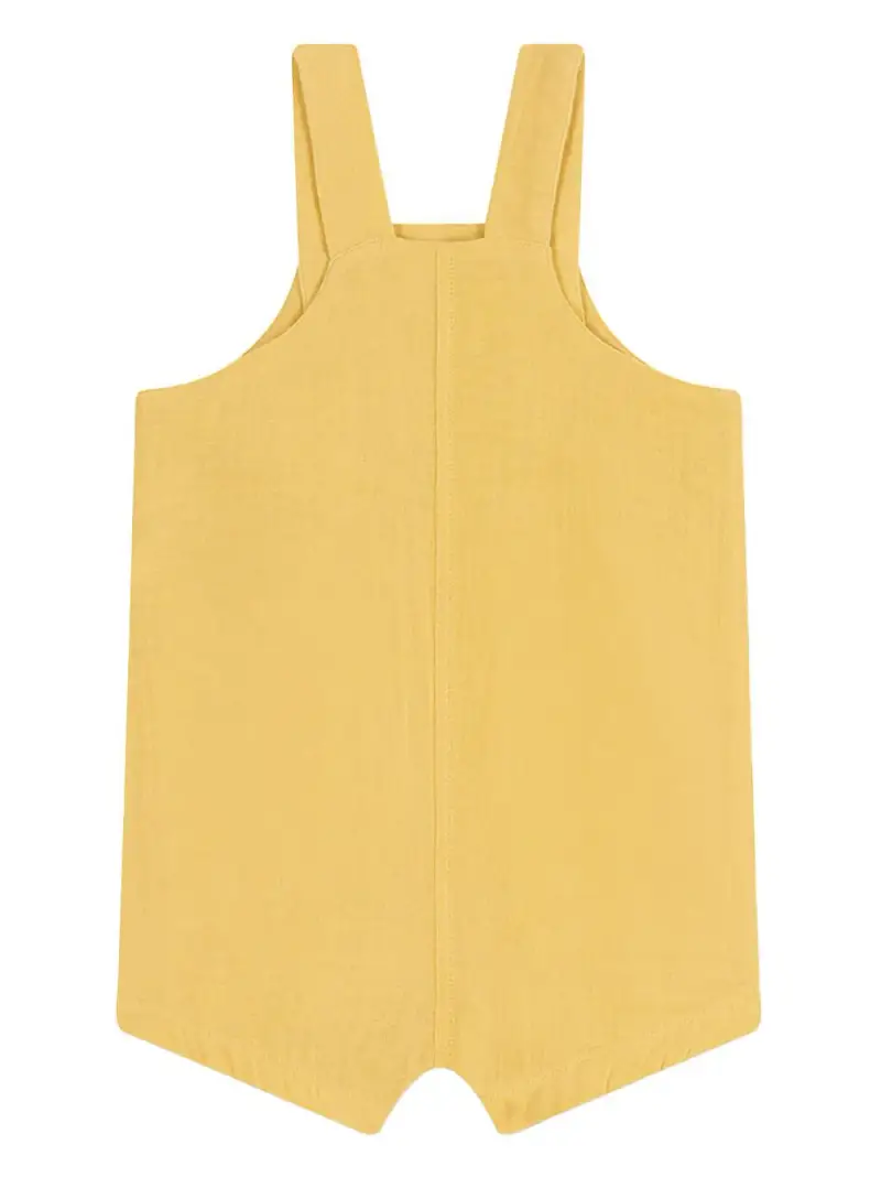 PETIT BATEAU KIDS Salopette Neonato Giallo 2538634 miniatura 2