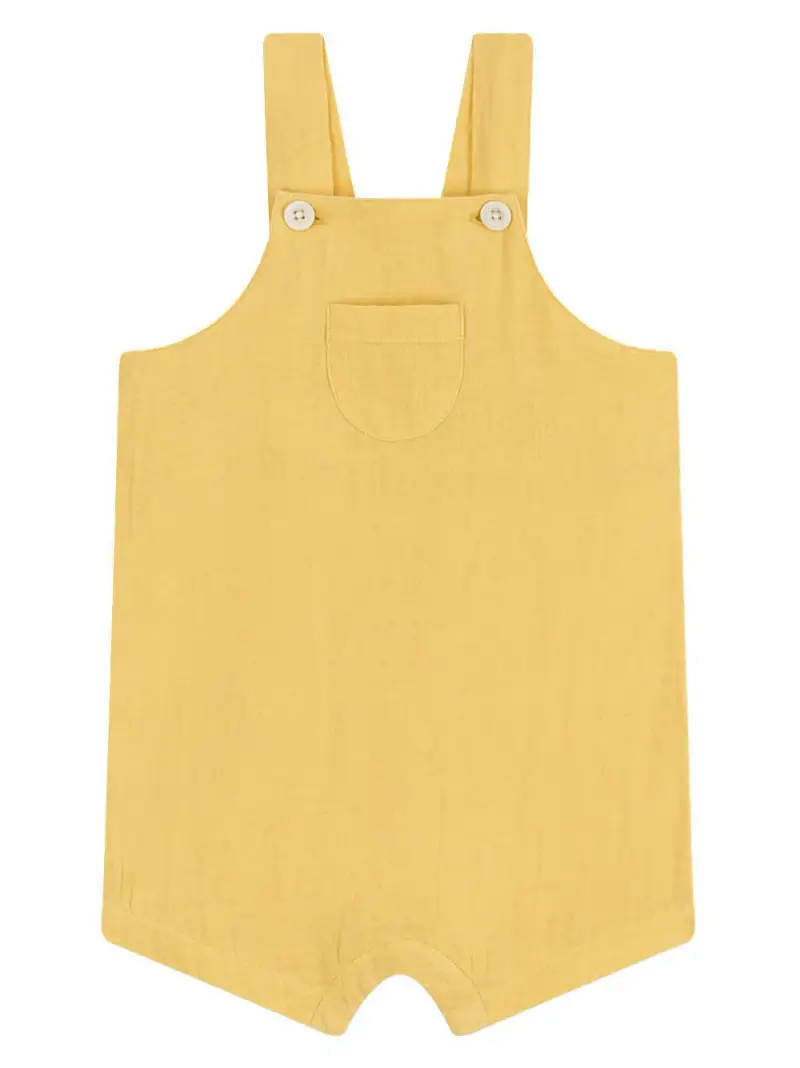 PETIT BATEAU KIDS Salopette Neonato Giallo 2538634