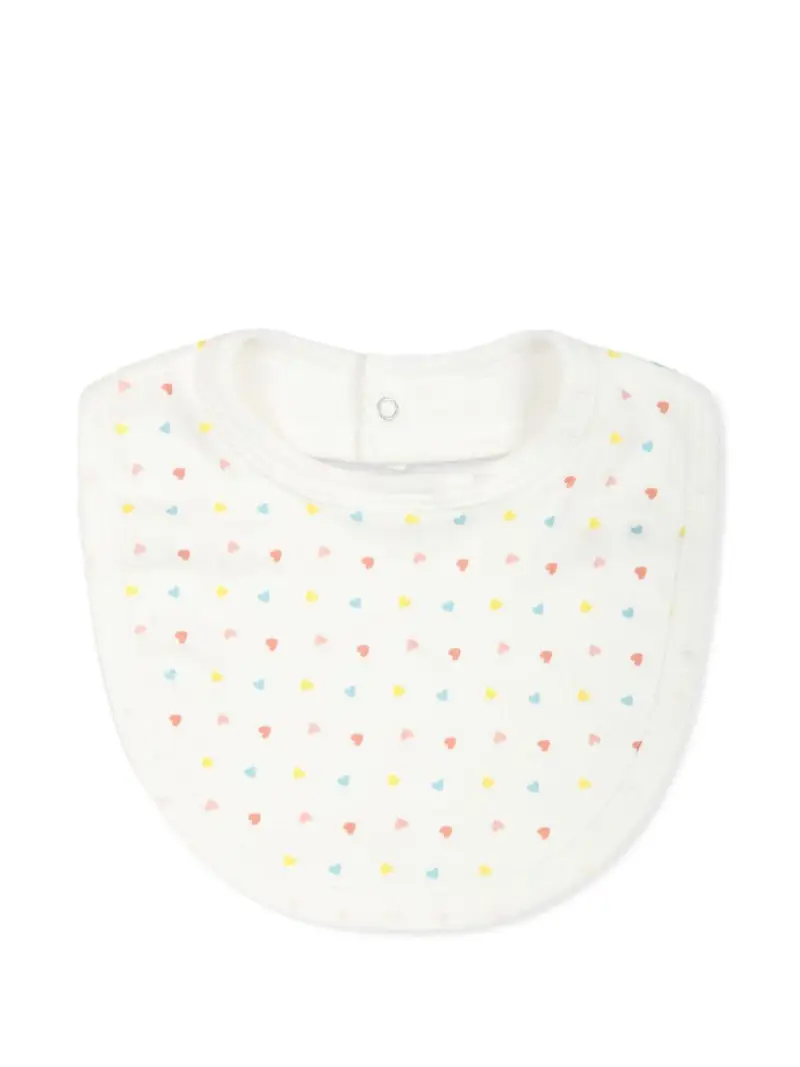 Set bavette fantasia (2pz) Beige miniatura 2