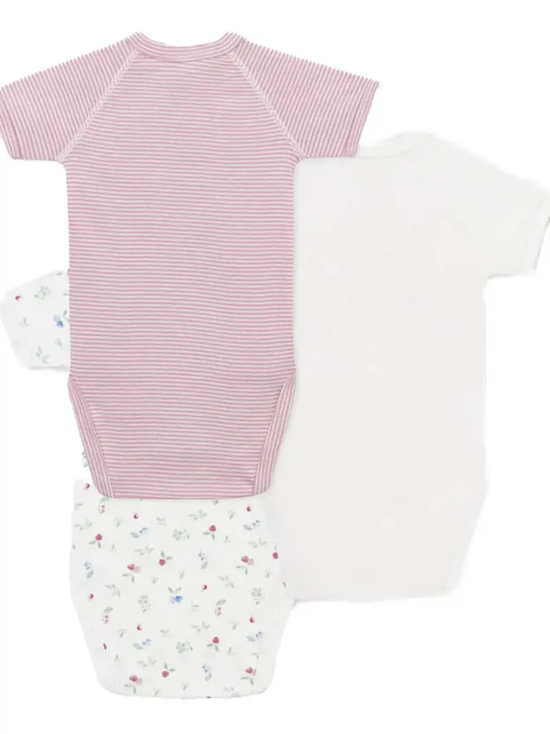 Set blu fantasia neonata (3pz) Bianco miniatura 2