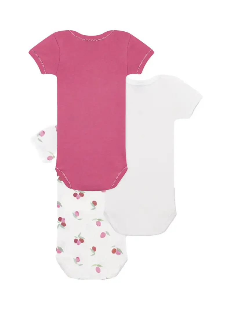 Set body con frutti (3pz) Bianco miniatura 2