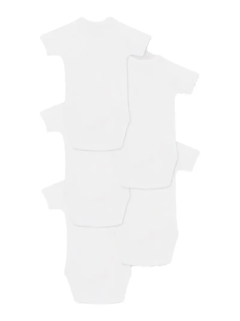 Set body tinta unita (5pz) Bianco miniatura 2