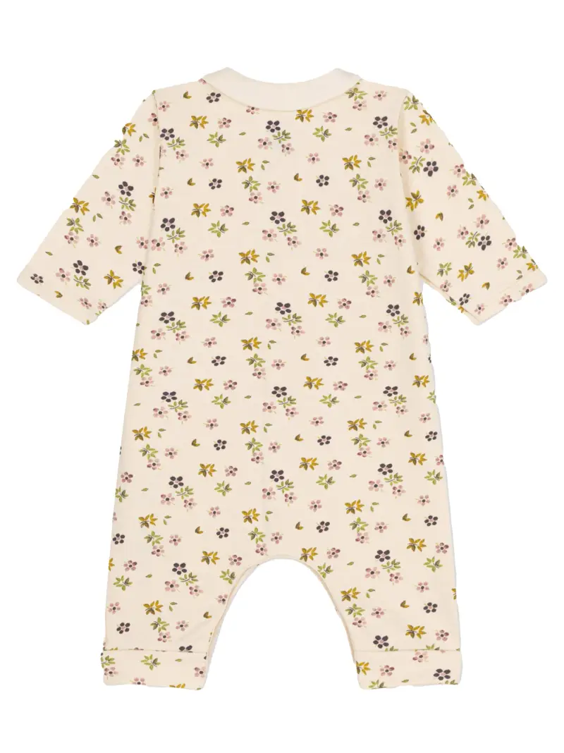 Tutina panna con fantasia floreale Crema miniatura 2