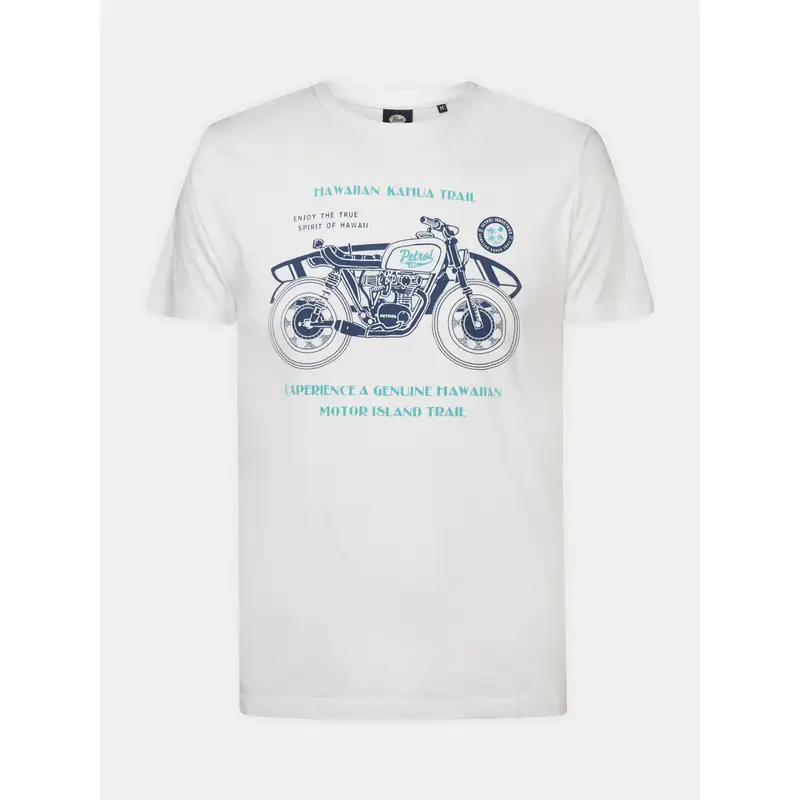 Petrol Industries T-shirt Bianco 3204907