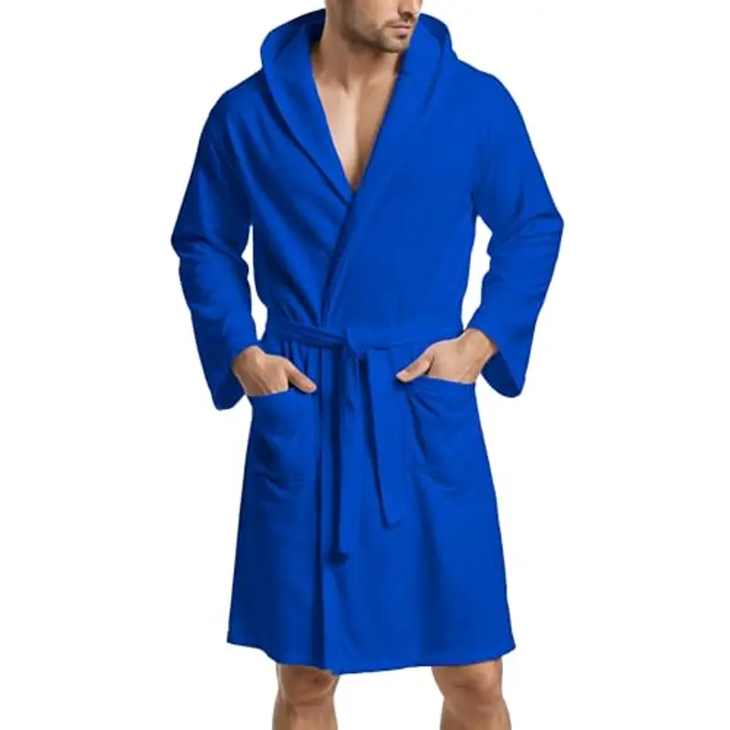 PETTI - Accappatoio, Accappatoio Microfibra, Accappatoio Uomo, Accappatoio Donna, Accappatoio Unisex, Accappatoio con Tasche Cappuccio e Cintura