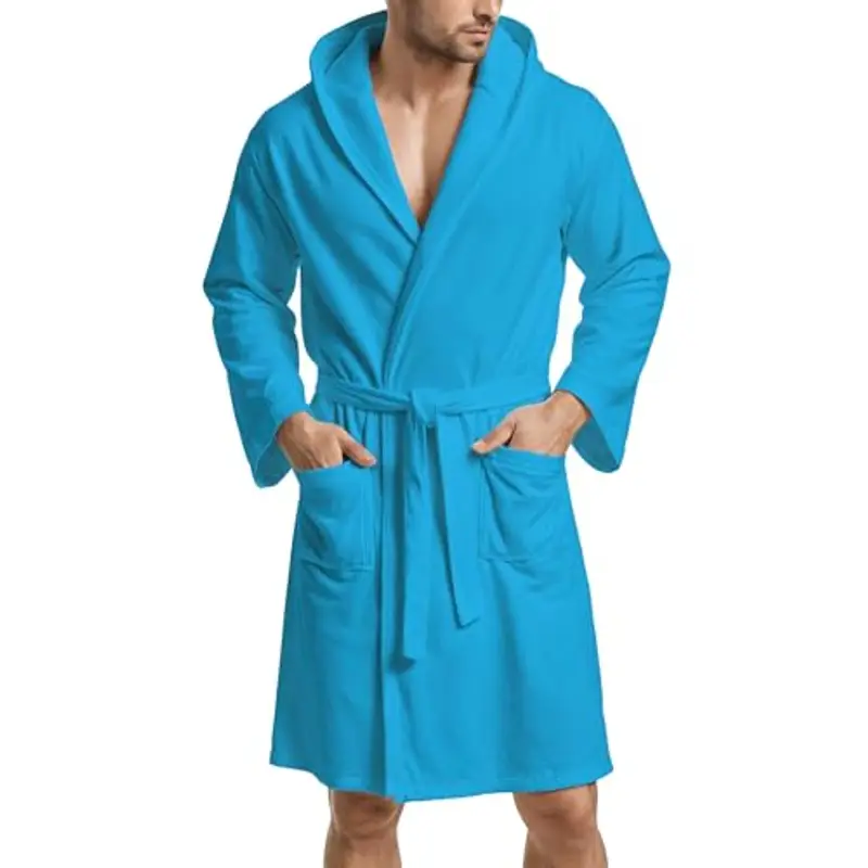 PETTI - Accappatoio, Accappatoio Microfibra, Accappatoio Uomo, Accappatoio Donna, Accappatoio Unisex, Accappatoio con Tasche Cappuccio e Cintura