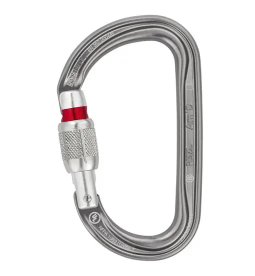 Am D Screw-Lock - moschettone Grey