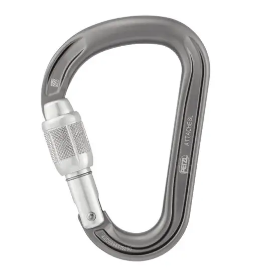 Attache Screw Lock - moschettone Grey