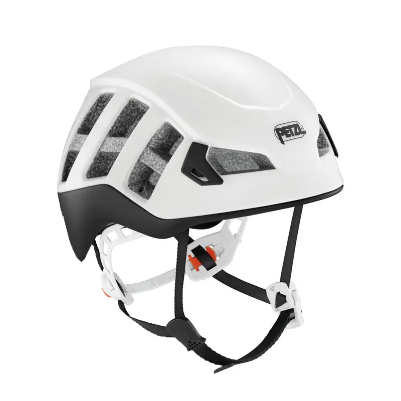 Casco Arrampicata Meteor Bianco Nero Uomo M/L