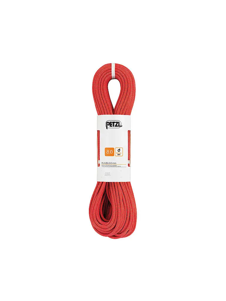 Mezza corda Rumba 8mm 60m rosso | 60M