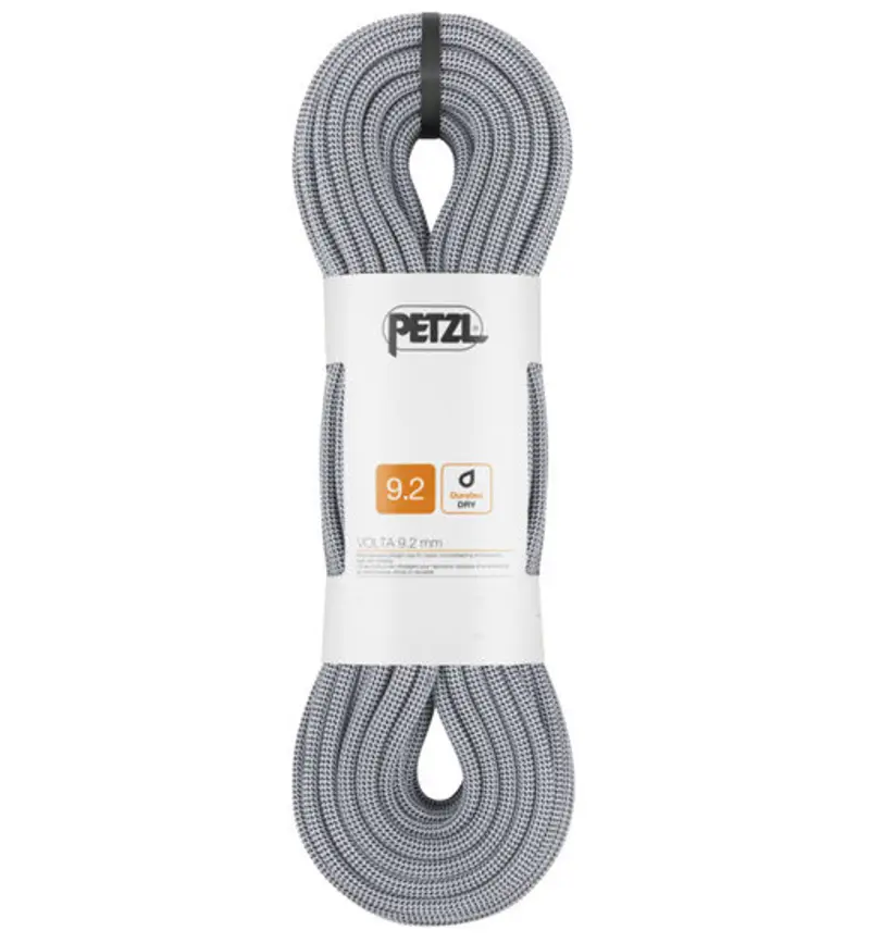 Volta 9, 2 mm - corda per arrampicata Grey
