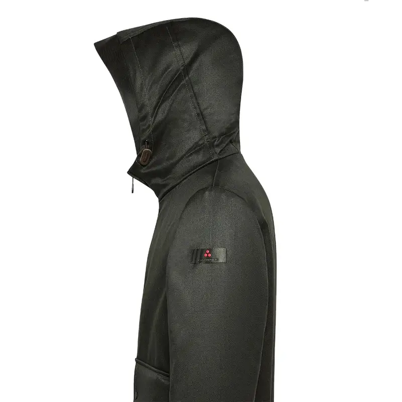 GIACCA CORTA IN LANA CERATA DOUGLAL SRT ECO FUR