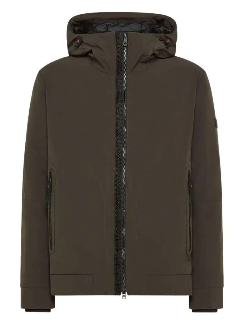 Giacca trapuntata con cappuccio Peuterey Loge SRT 1 verde