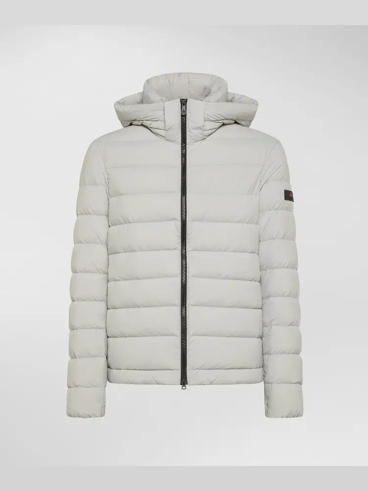 giubbotto boggs 04 piumino in nylon superleggero bianco