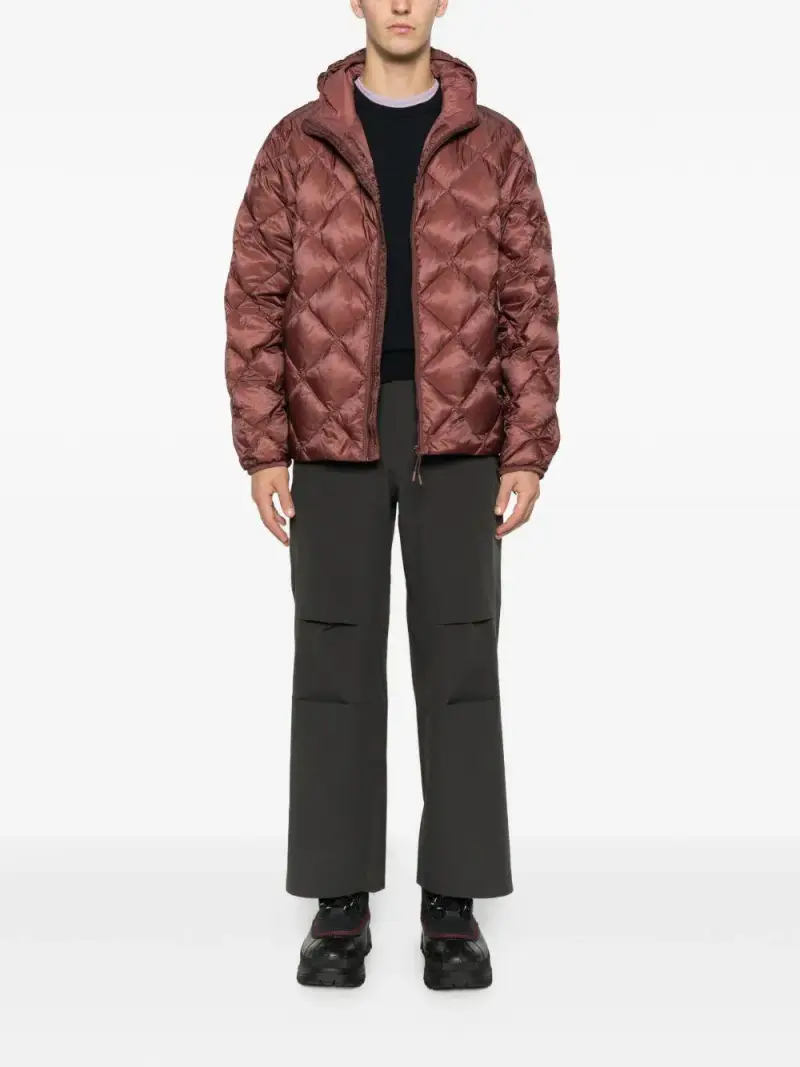 Maglione blu a collo giro con rifiniture a scanale miniatura 3