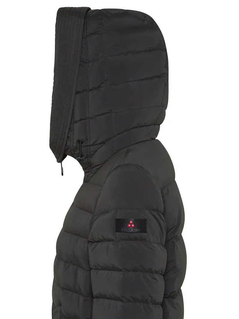 Piumino Itoka ml fur nero miniatura 2