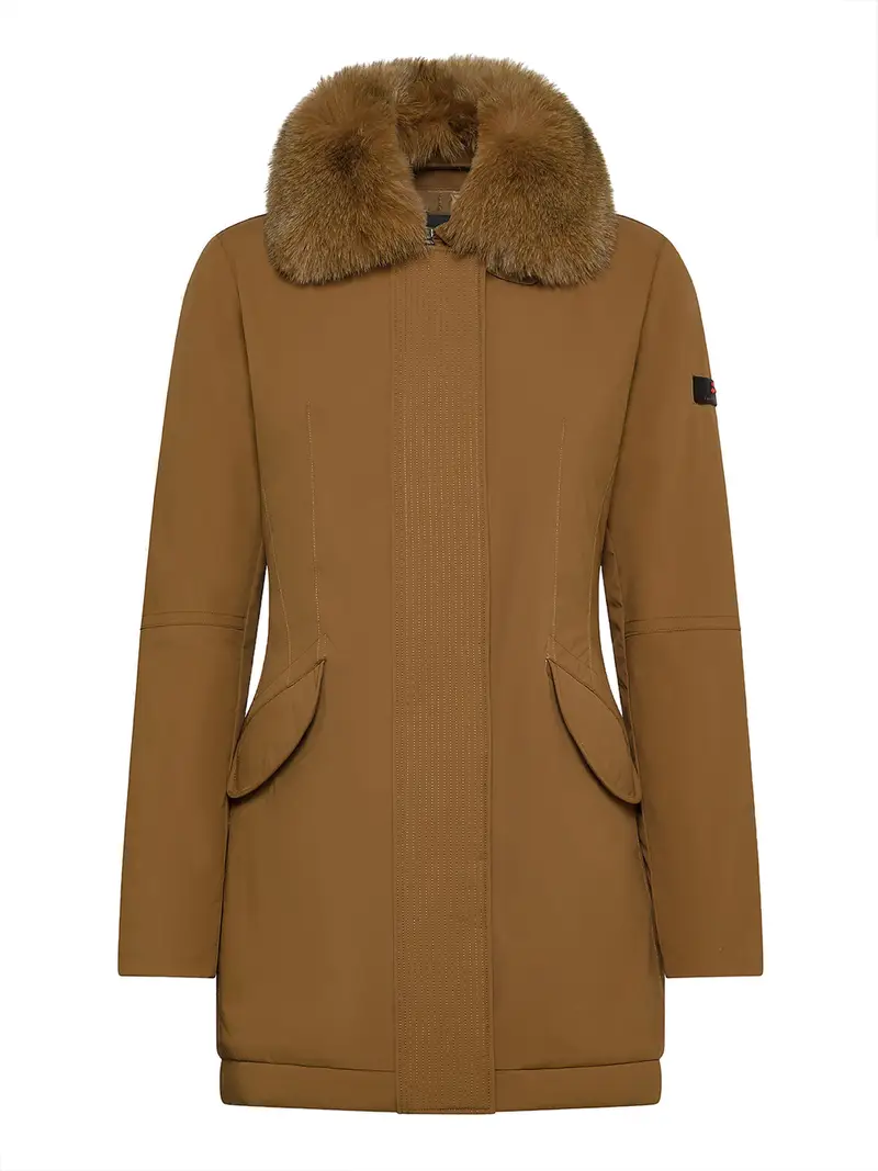 piumino peuterey desmot da donna - marrone