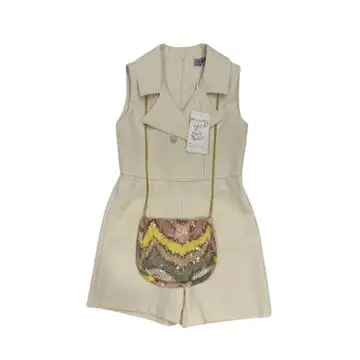 TUTA RAGAZZA SENZA MANICA CON BORSETTA PH3140 (8-14 anni)