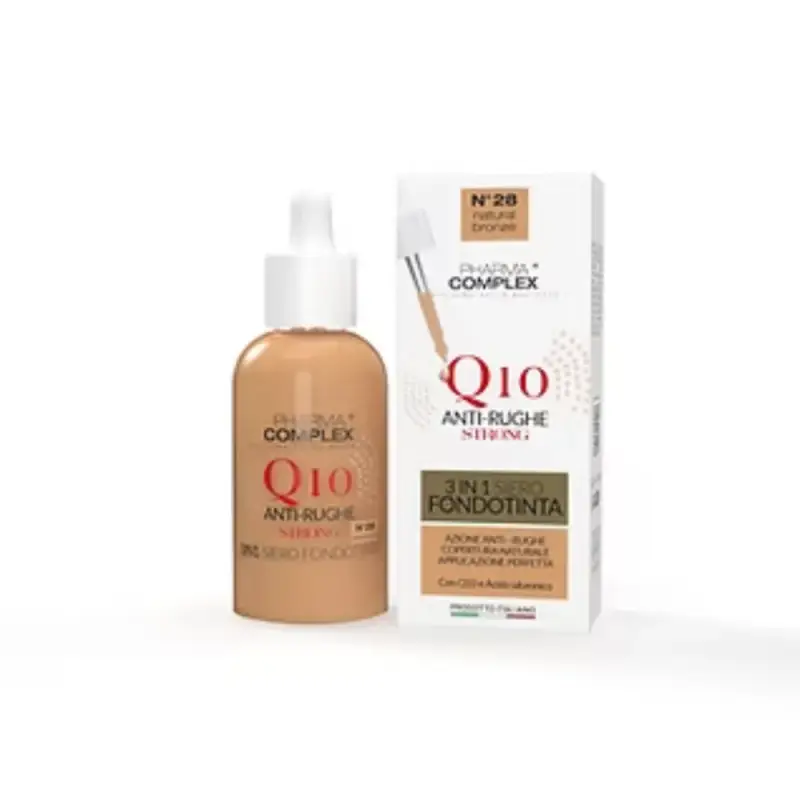 fondotinta antirughe q10 30 ml n28 bronzo naturale