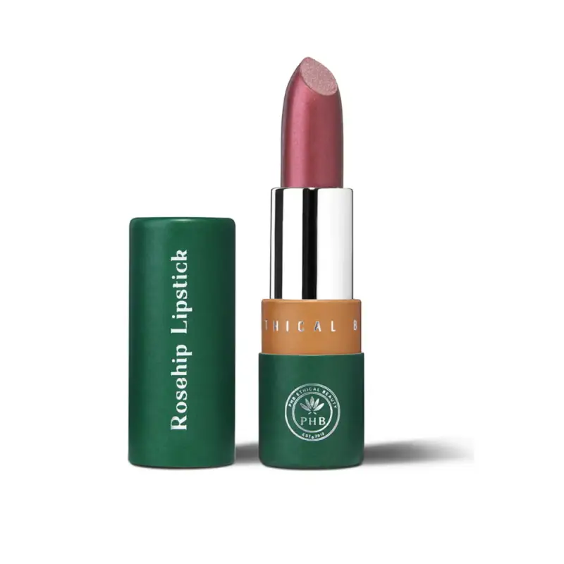 Bio Rosehip Satin Sheen Rossetto, Plum (10 g)