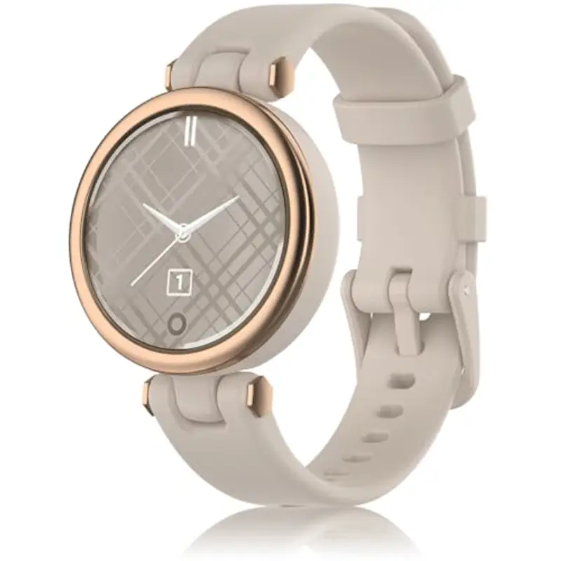 Pheant Cinturino Compatibile con Garmin Lily Cinturini di Ricambio in Silicone per Donne, Beige