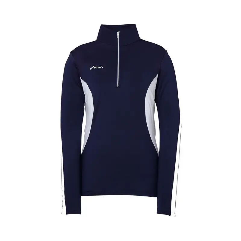 Felpa In Pile Lily 1 2 Zip Blu Donna EUR 42