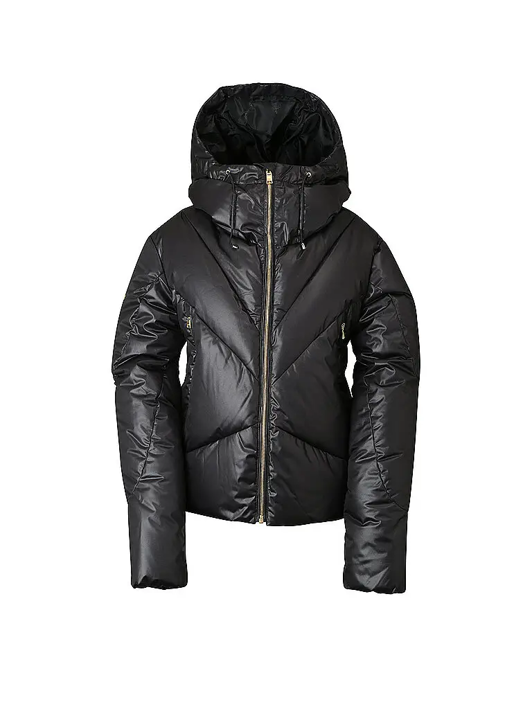 Giacca da sci da donna Irregular Cutting Down nero | 38