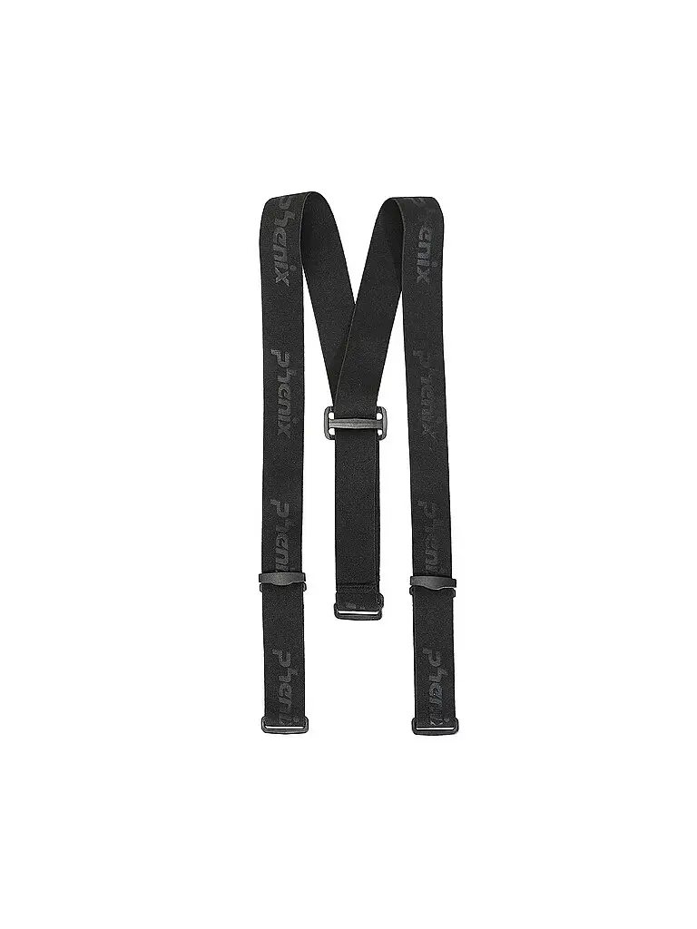 Pantaloni da sci con bretelle da uomo nero | S