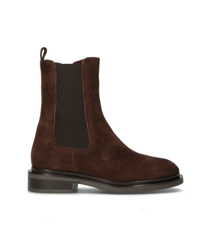 Beatles donna marrone in suede Vario