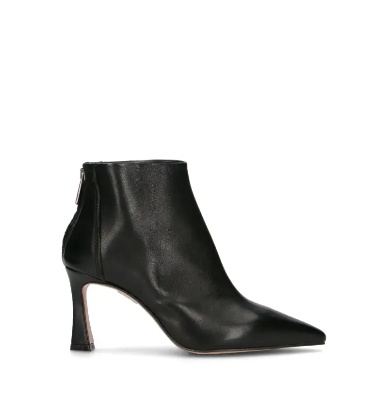 Tronchetto donna nero in pelle Vario