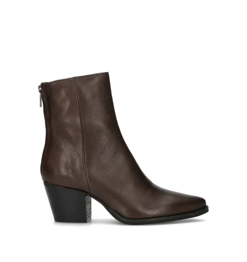 Tronchetto donna testa di moro in pelle Vario