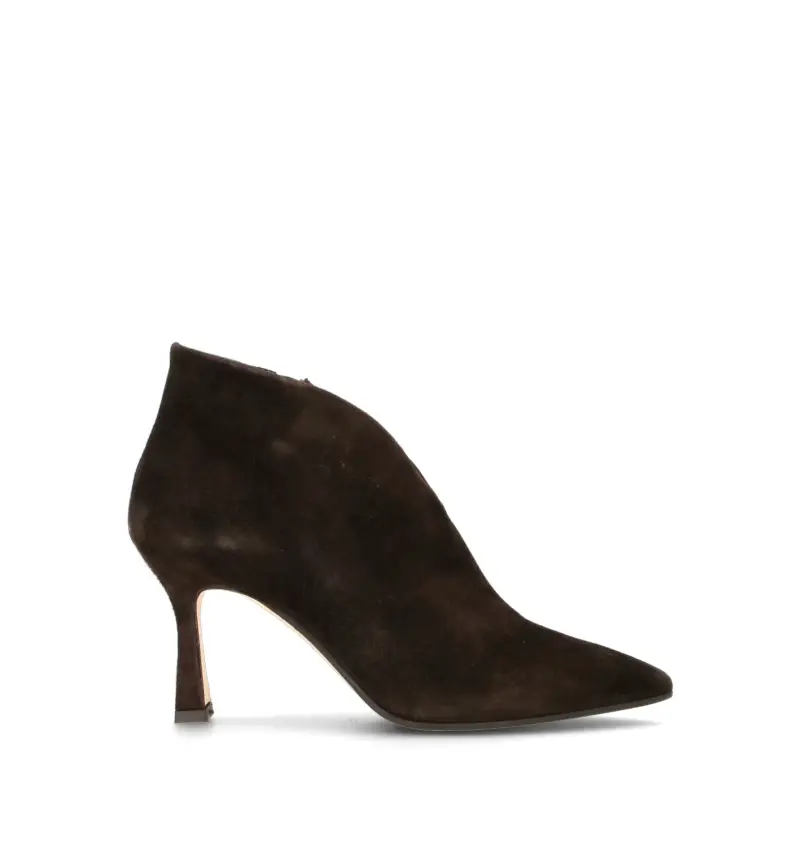 Tronchetto donna testa di moro in suede Vario