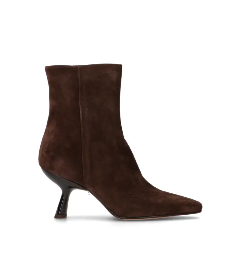 Tronchetto donna testa di moro in suede Vario