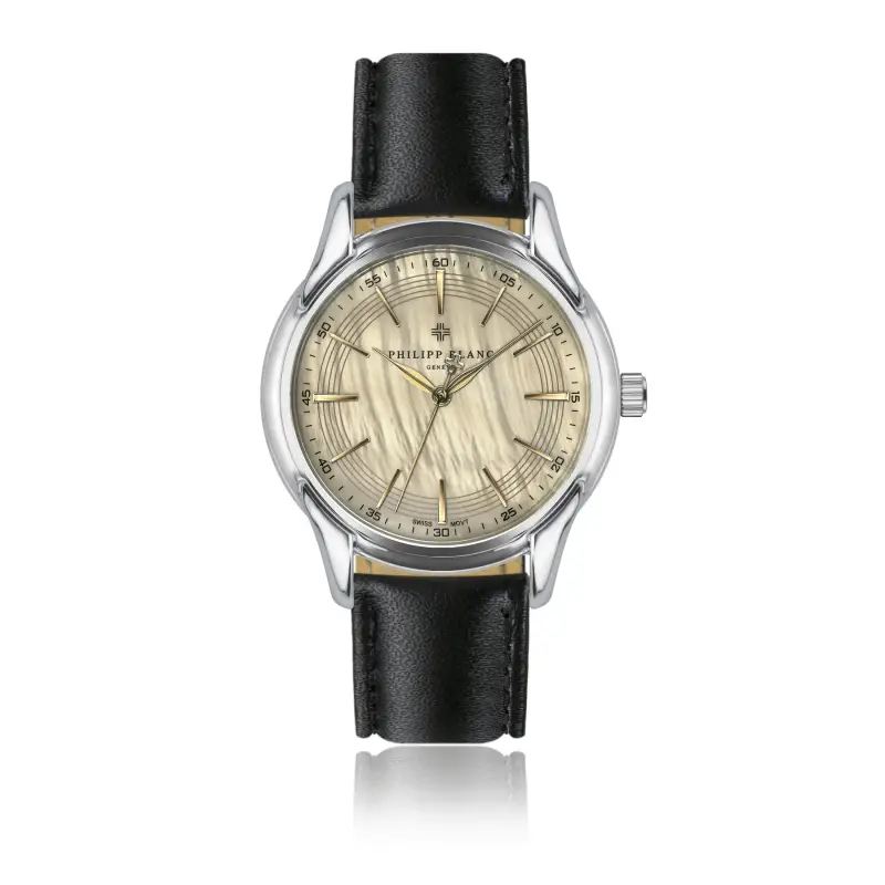 Orologio da donna in pelle Philipp Blanc Worb