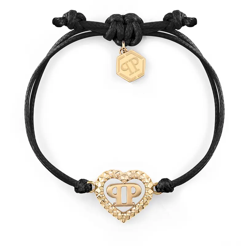 Bracciale PHILIPP PLEIN Plein Rocked Heart PJZEA09BU Nero