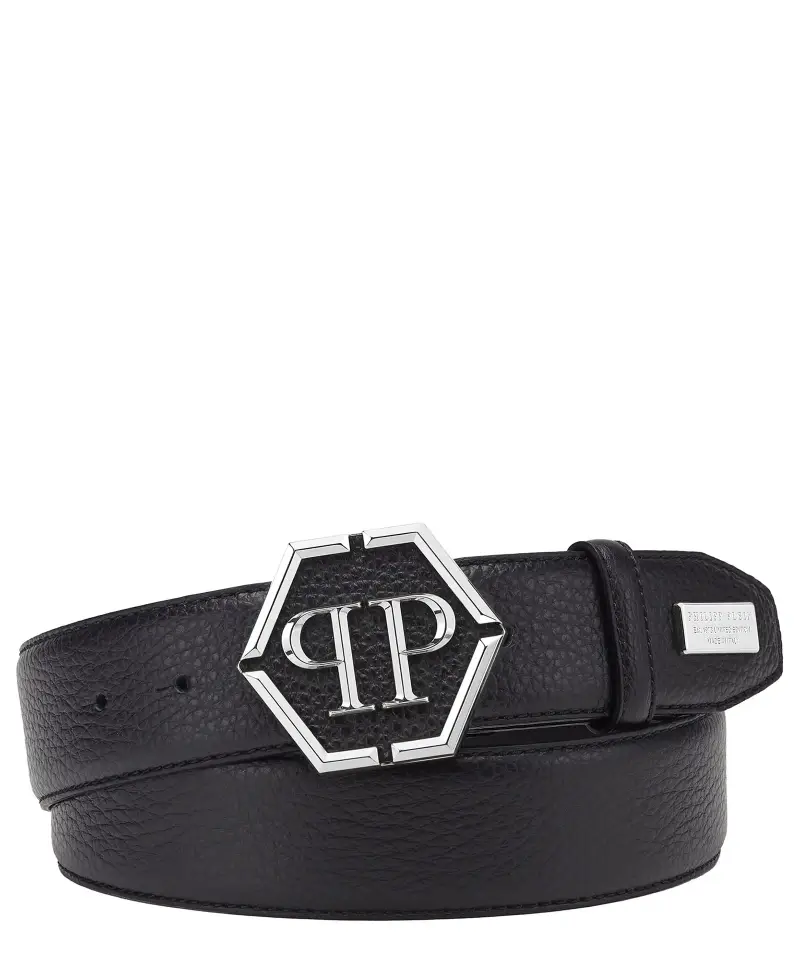 Cintura hexagon Nero