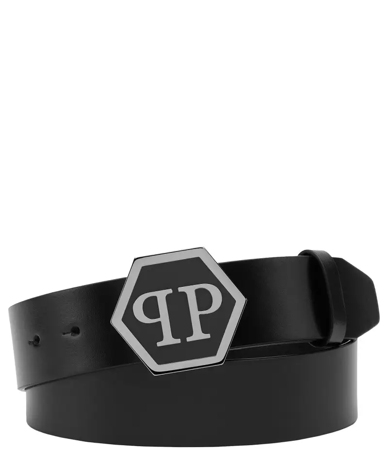 Cintura hexagon Nero