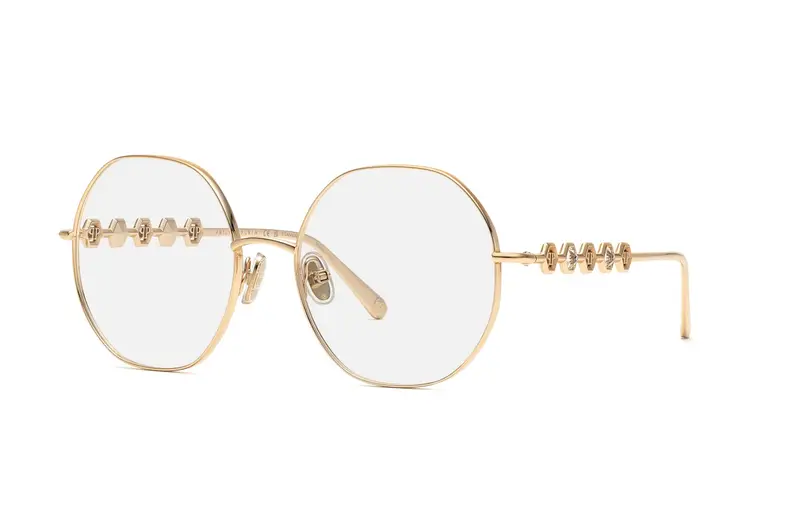 Philipp Plein Donna VPP070S PLEIN DELIGHT  300 Montature da vista Metallo Oro  Geometrica