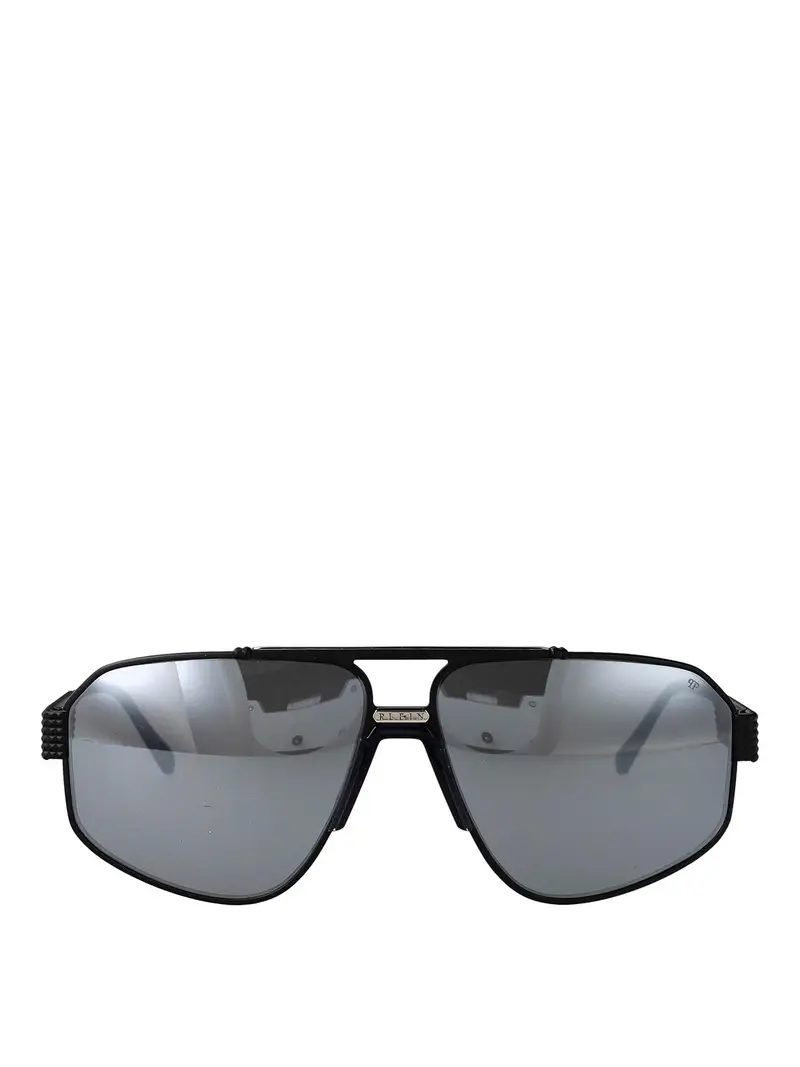 Occhiali da sole di supereroi rock plein Nero