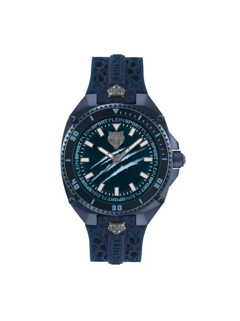 orologio psw thunder force 3h 47mm blue blue sili