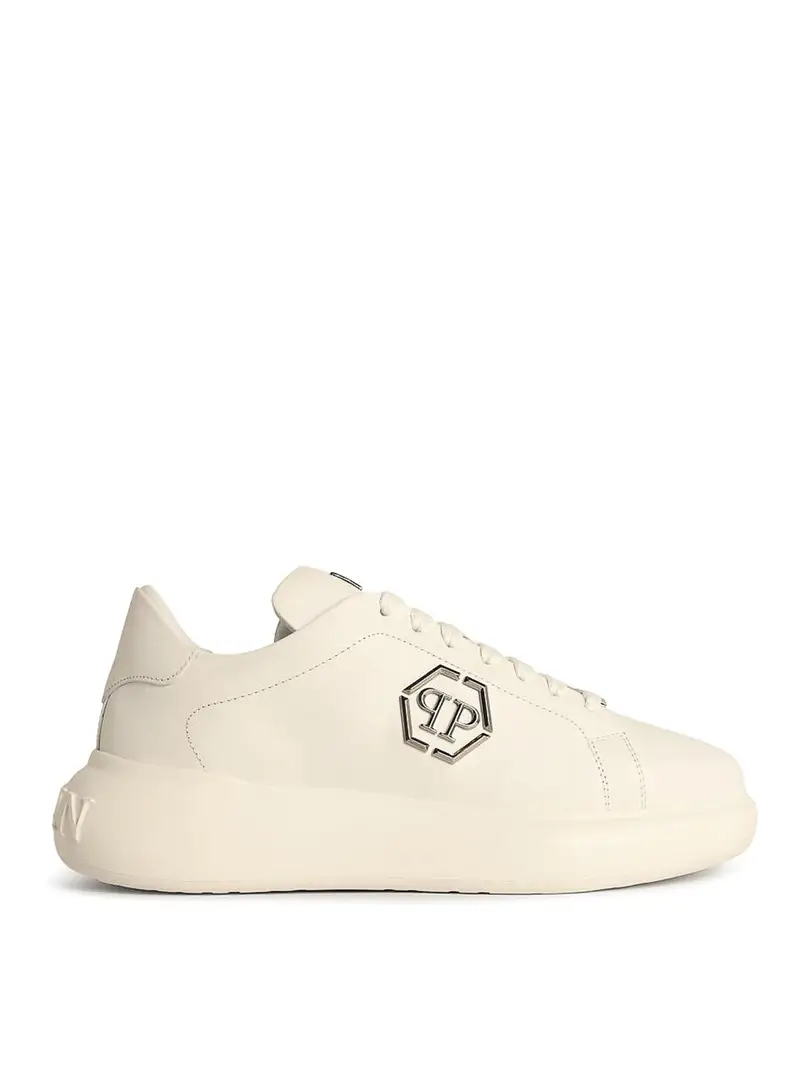 Sneaker in pelle Bianco